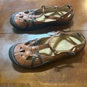 Jambu Charley Women's Size 9 Small Sandals Brown Hiking Shoe